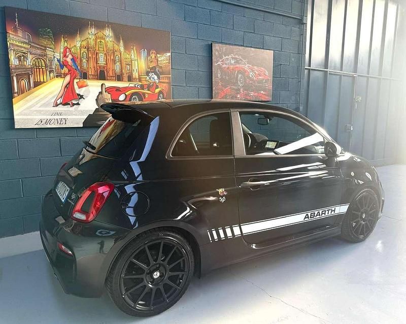 Usata Abarth 595 Competizione 179 CV (131 kW) 2017 Nero Utilitaria
