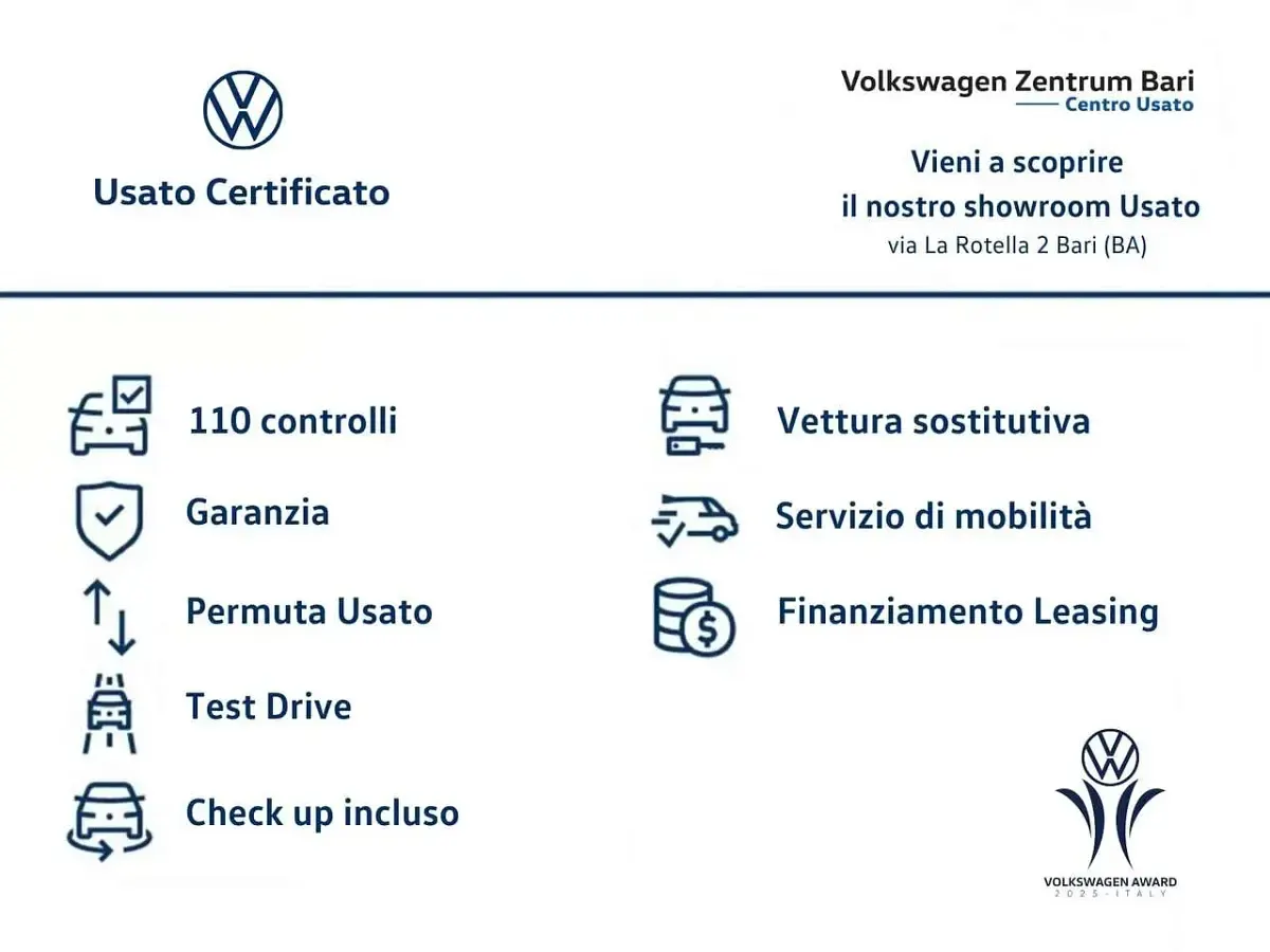 Usata VW T-Roc Life 150 CV (110 kW) 2025 Grigio SUV