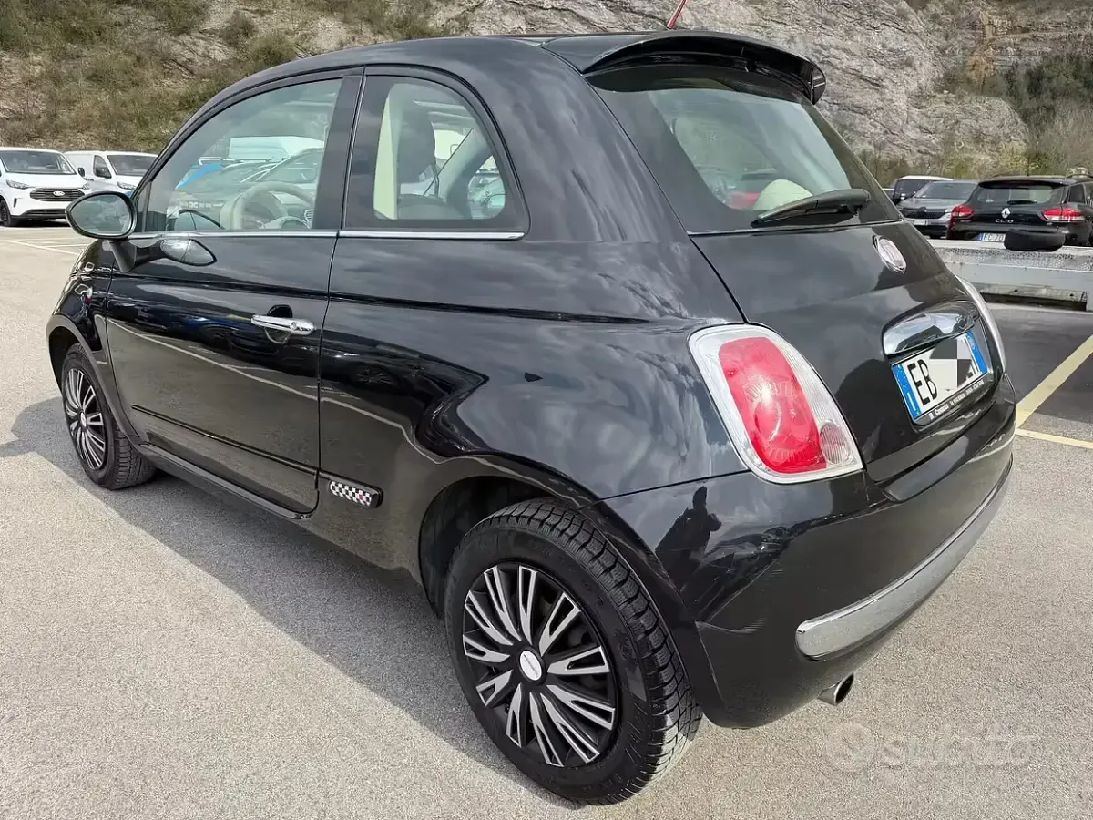 Gebraucht Fiat 500 95 PS (69 kW) 2011 Schwarz Limousine