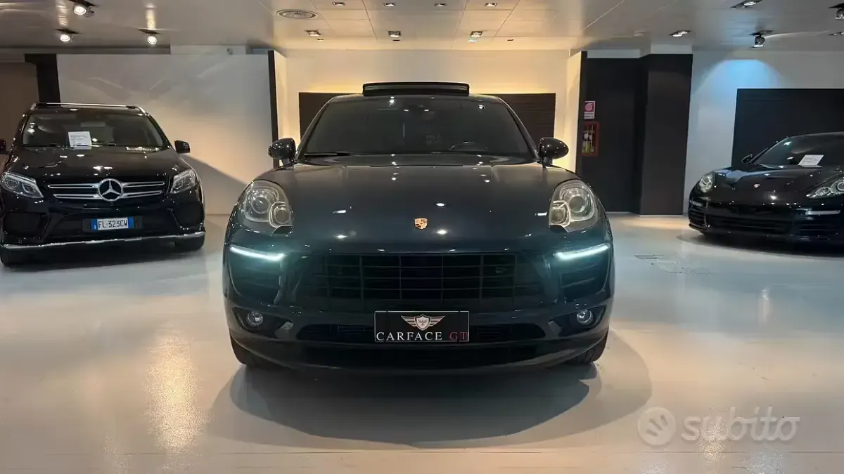 Usata Porsche Macan 250 CV (183 kW) 2015 Blu SUV