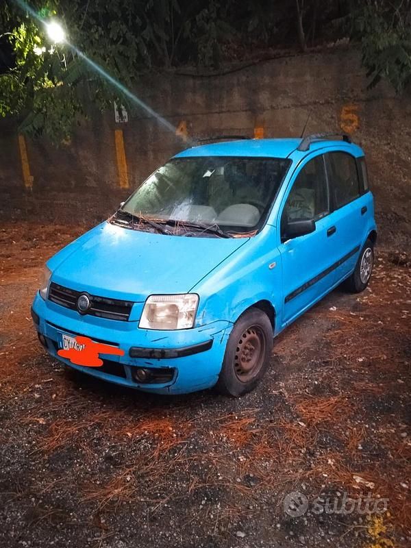 Usata Fiat Panda 2005 Blu Utilitaria