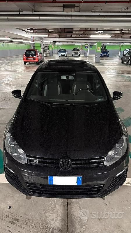 Usata VW Golf VI R 272 CV (200 kW) 2010 Nero Utilitaria