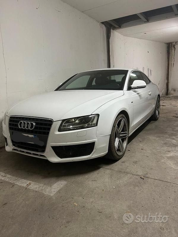 Usata Audi A5 2009 Bianco Coupé