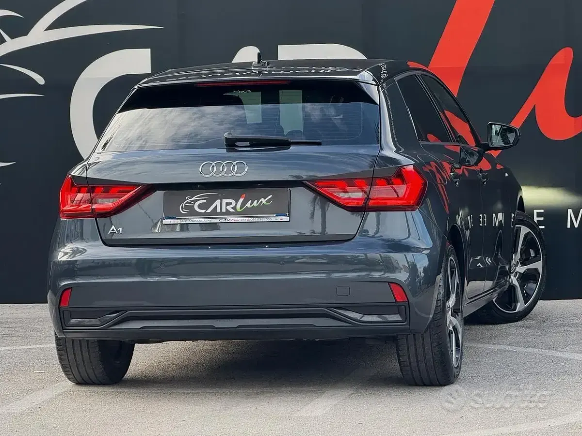 Usata Audi A1 Sportback S-Line 116 CV (85 kW) 2020 Grigio Utilitaria
