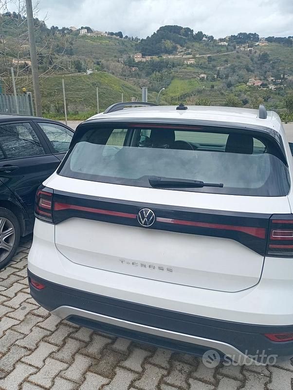 Usata VW T-Cross Style 95 CV (69 kW) 2022 Bianco SUV