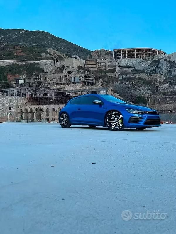 Usata VW Scirocco R 280 CV (205 kW) 2014 Blu Coupé
