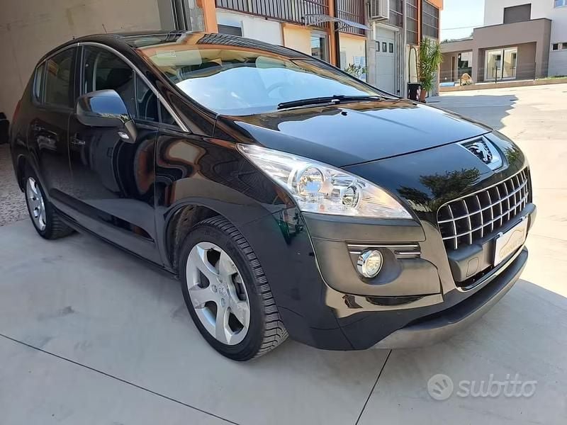 Usata Peugeot 3008 Premium 110 CV (80 kW) 2009 Nero Station wagon