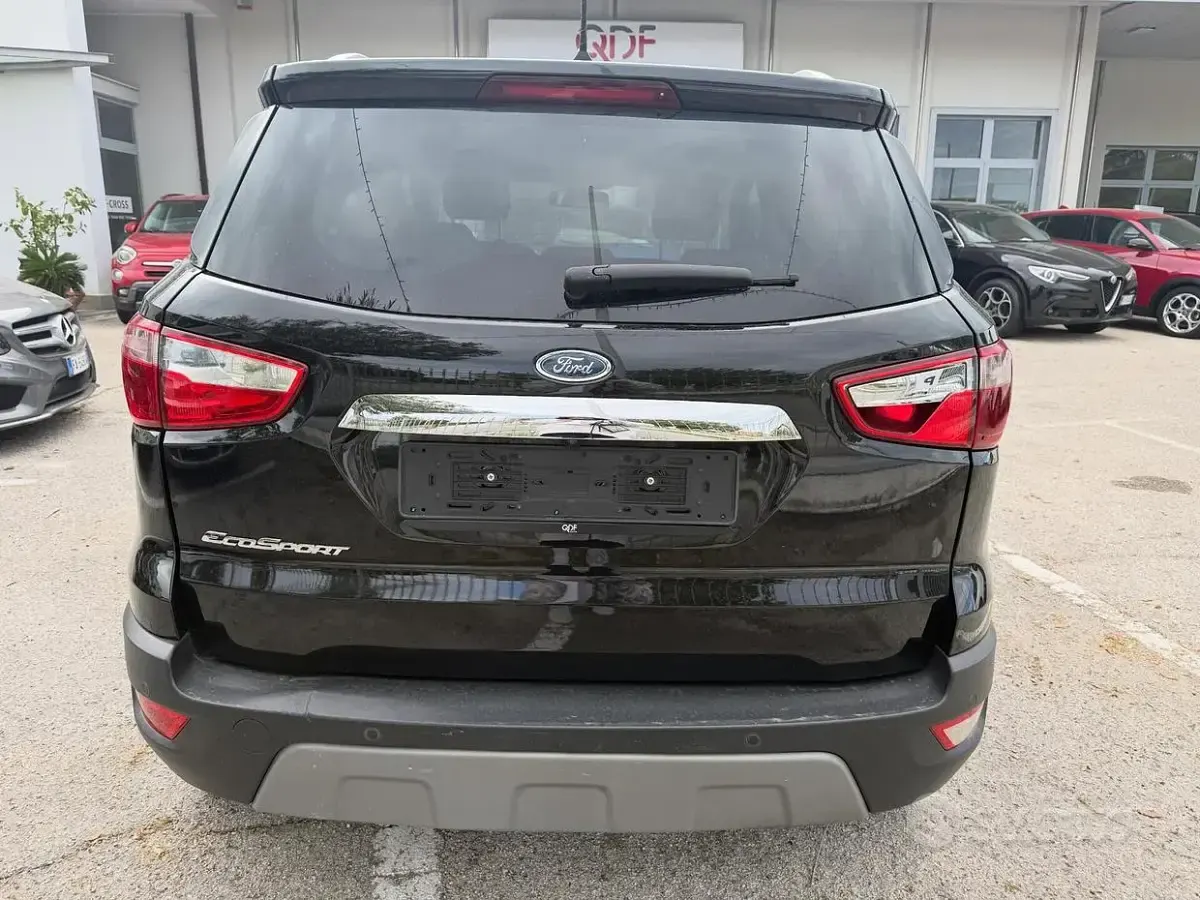 Usata Ford Ecosport 99 CV (72 kW) 2019 Nero SUV