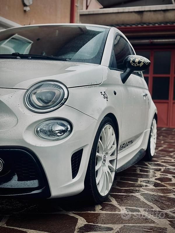Usata Abarth 595 145 CV (106 kW) 2018 Bianco Berlina