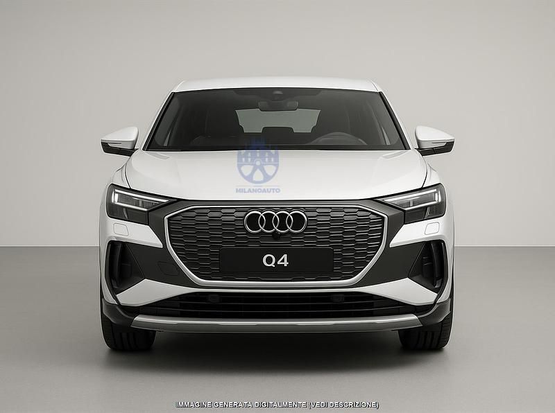 Usata Audi Q4 Sportback e-tron S-Line 210 kW (286 CV) 2024 Bianco SUV
