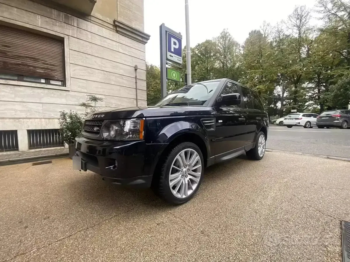 Usata Land Rover Range Rover 245 CV (180 kW) 2010 Blu SUV
