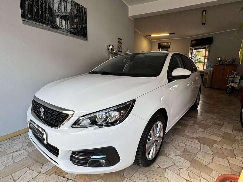 Usata Peugeot 308 SW 131 CV (96 kW) 2020 Bianco Station wagon
