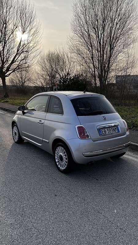 Usata Fiat 500 Lounge 69 CV (50 kW) 2010 Grigio Utilitaria