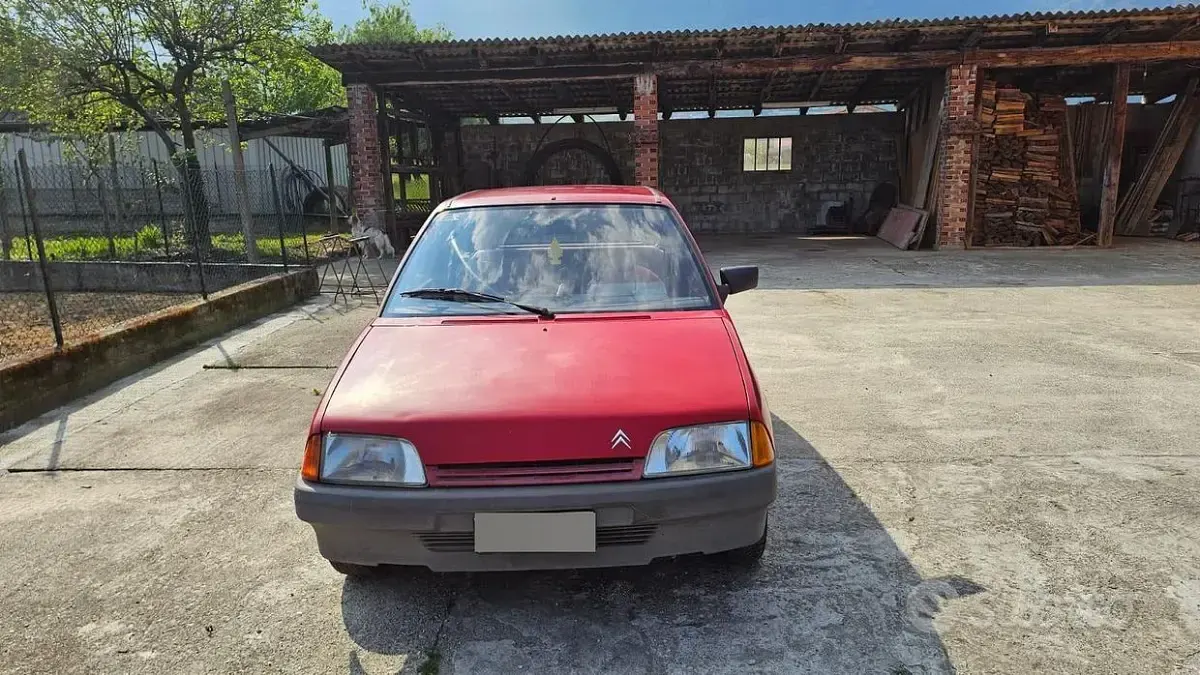 Usata Citroën AX 44 CV (32 kW) 1988 Rosso Utilitaria