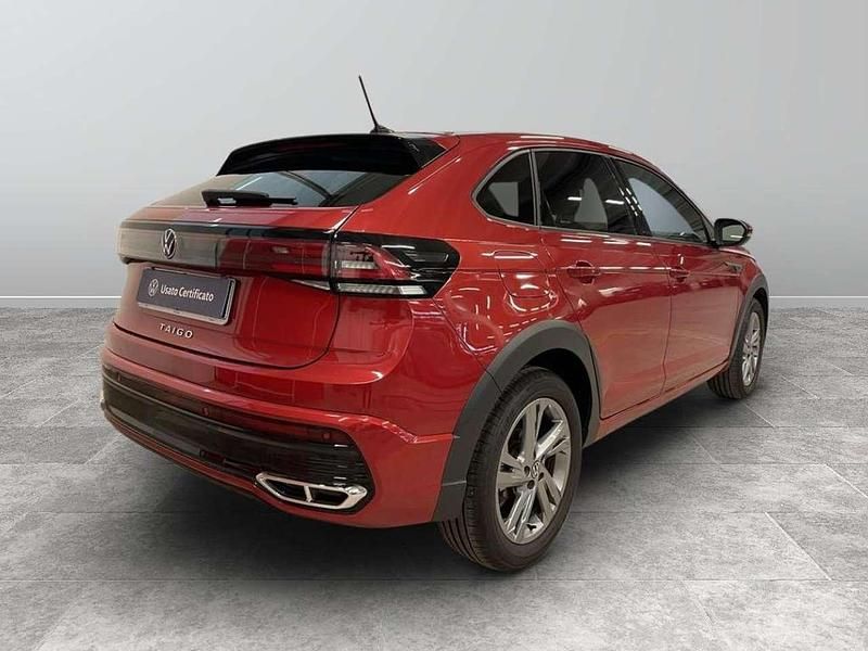 Usata VW Taigo R-line 110 CV (80 kW) 2022 Rosso SUV