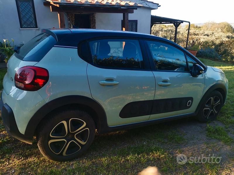 Usata Citroën C3 PureTech 82 CV (60 kW) 2017 Verde Berlina