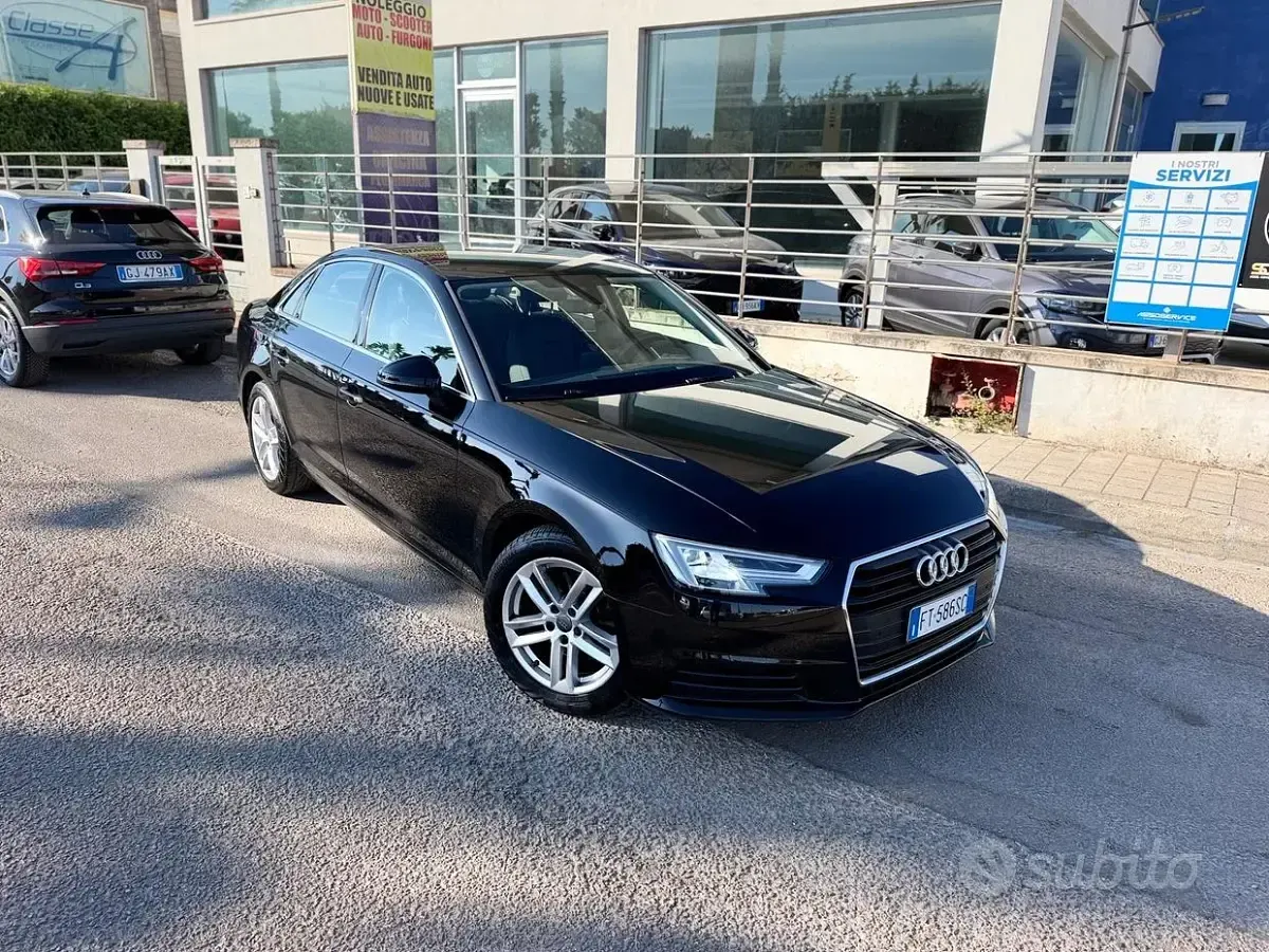 Usata Audi A4 Design 122 CV (89 kW) 2019 Nero Berlina