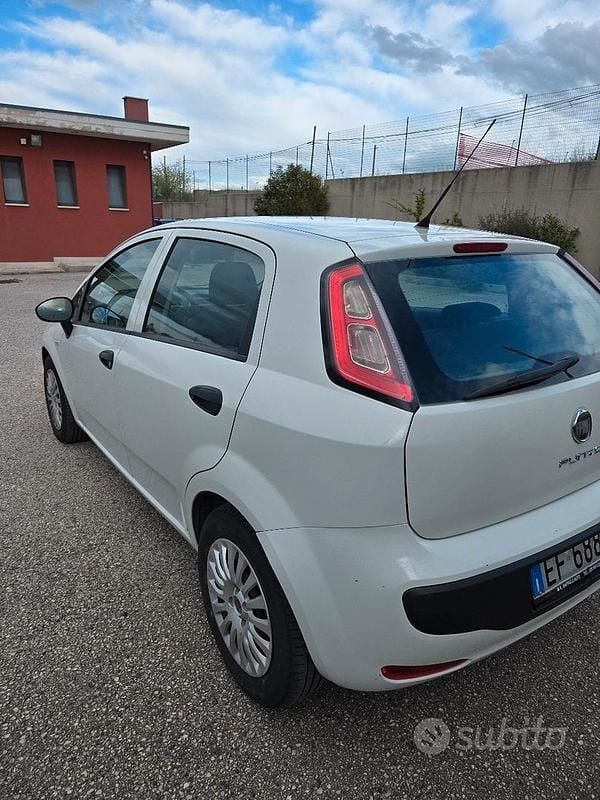 Usata Fiat Punto Evo 2011 Bianco Utilitaria