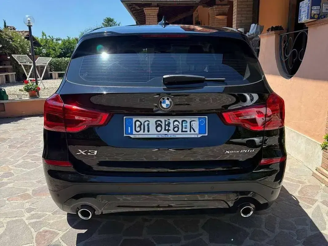 Usata BMW X3 Luxury Line 190 CV (139 kW) 2020 Nero SUV