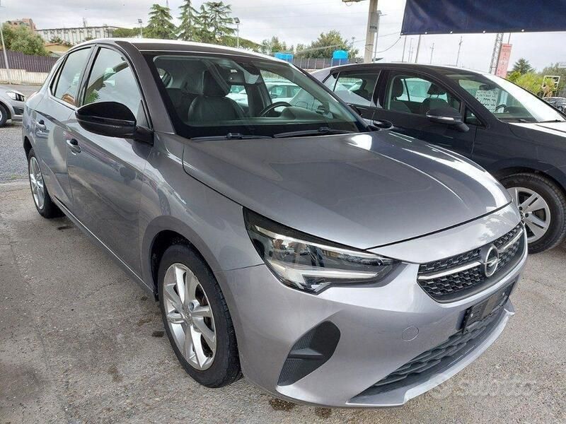 Grigio Usata 2021 Opel Corsa Elegance Tre volumi | 10.500 € (Buon prezzo) - Immagine 1/4