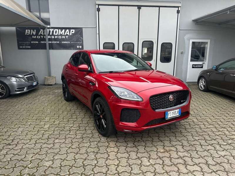 Rosso Usata 2018 Jaguar E-Pace R-Dynamic SUV | 20.100 € (Super prezzo) - Immagine 1/4