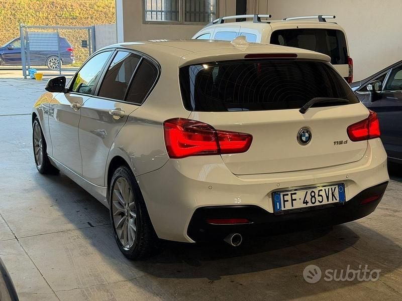 Usata BMW 116 M Sport 95 CV (69 kW) 2016 Bianco Utilitaria