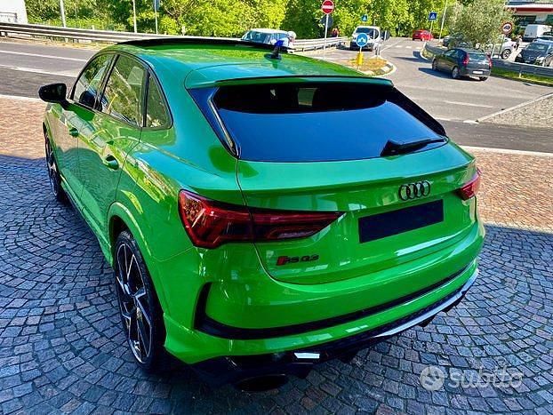 Usata Audi RS Q3 Sportback Ambiente 400 CV (294 kW) 2022 Verde SUV
