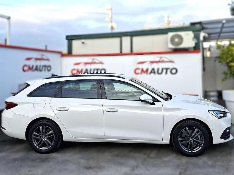 Usata Seat Leon Style 131 CV (96 kW) 2022 Bianco Station wagon