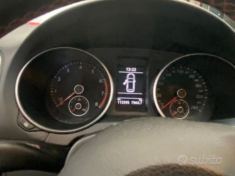 Usata VW Golf VI 210 CV (154 kW) 2011 Bianco Utilitaria