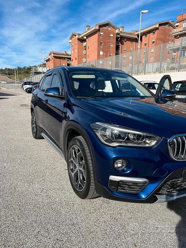 Usata BMW X1 xLine 150 CV (110 kW) 2017 Blu SUV