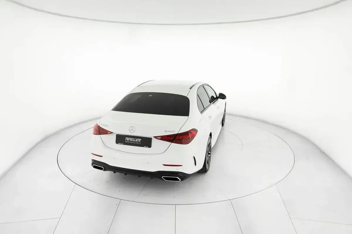 Usata Mercedes C220 Advanced 197 CV (144 kW) 2023 Bianco Berlina