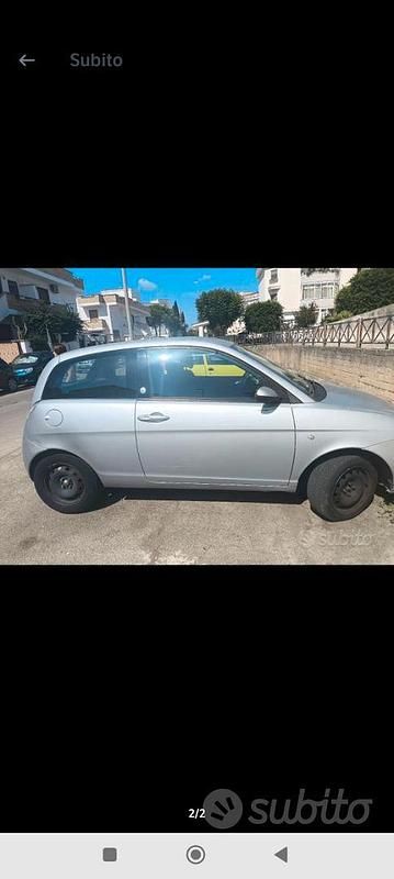 Usata Lancia Ypsilon 77 CV (56 kW) 2009 Grigio Utilitaria