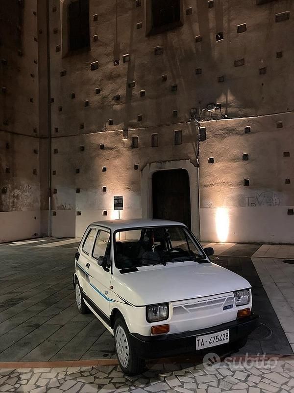Usata Fiat 126 25 CV (18 kW) 1991 Bianco Utilitaria