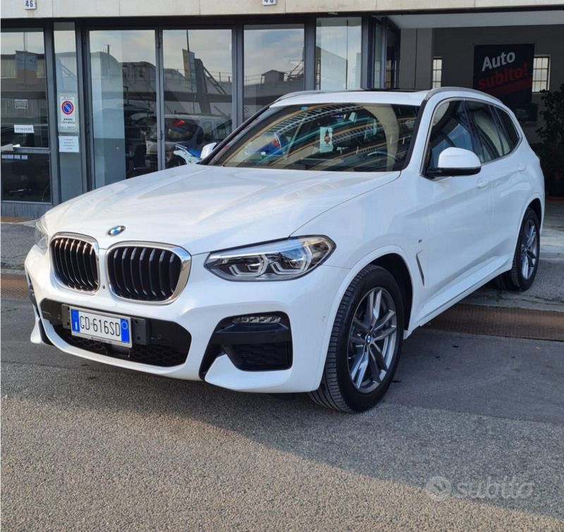 Usata BMW X3 M Sport 190 CV (139 kW) 2021 Bianco SUV