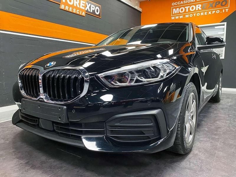 Usata BMW 118 Advantage 136 CV (100 kW) 2022 Nero Utilitaria