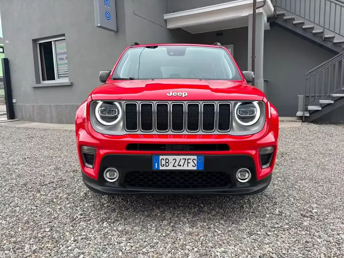 Usata Jeep Renegade 120 CV (88 kW) 2020 Rosso SUV
