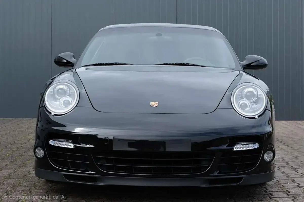 Usata Porsche 997 Turbo 530 CV (389 kW) 2012 Nero Coupé