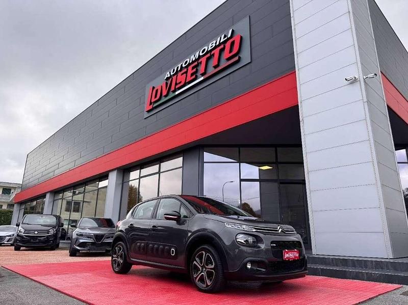 Grigio Usata 2017 Citroën C3 PureTech Due volumi | 10.800 € (Cara) - Immagine 1/4