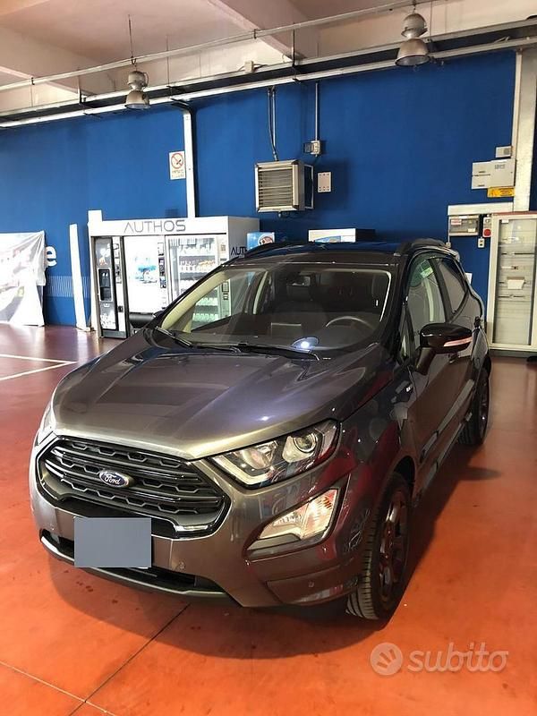 Usata Ford Ecosport ST-Line 125 CV (91 kW) 2019 Grigio SUV