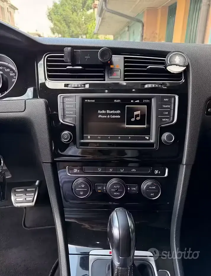 Usata VW Golf VII R 300 CV (220 kW) 2015 Nero Berlina