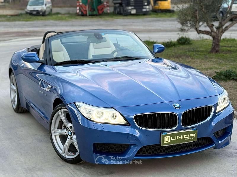 Usata BMW Z4 245 CV (180 kW) 2015 Blu/azzurro Cabrio