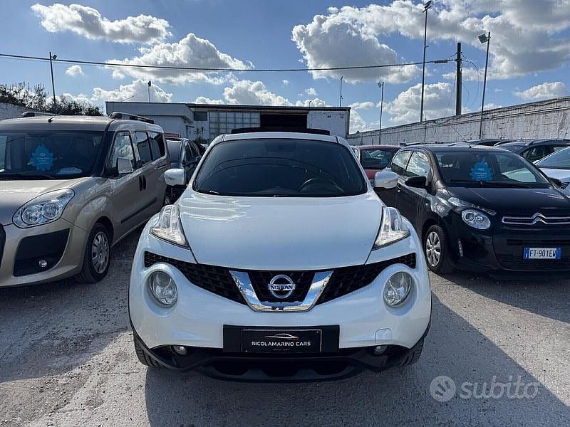 Usata Nissan Juke Tekna 110 CV (80 kW) 2014 Bianco SUV