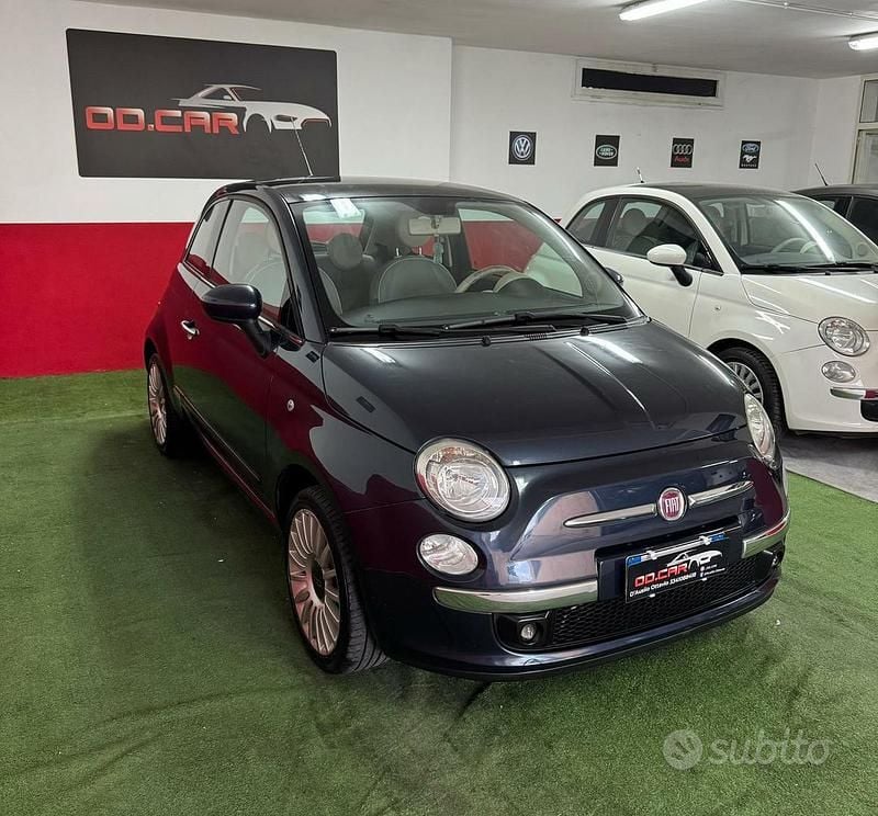 Nero Usata 2009 Fiat 500 Lounge Tre volumi | 4899 € - Immagine 1/4
