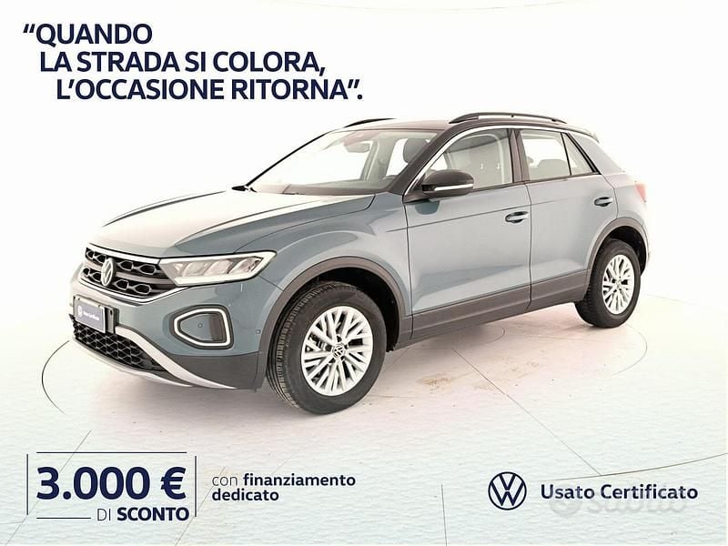 Usata VW T-Roc Life 115 CV (84 kW) 2025 Nero SUV