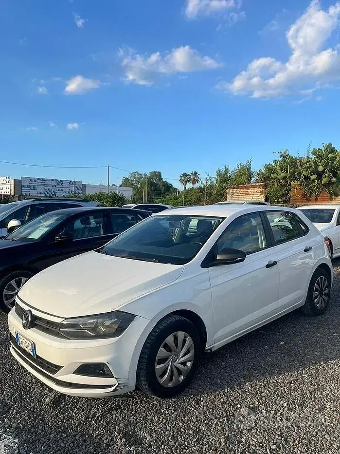 Usata VW Polo 80 CV (58 kW) 2018 Bianco Utilitaria