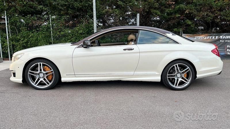 Usata Mercedes CL63 AMG AMG 571 CV (419 kW) 2012 Bianco metallizzato Coupé