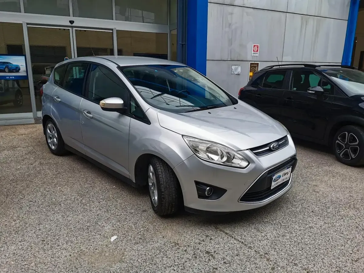 Usata Ford C-MAX 125 CV (91 kW) 2013 Argento Monovolume
