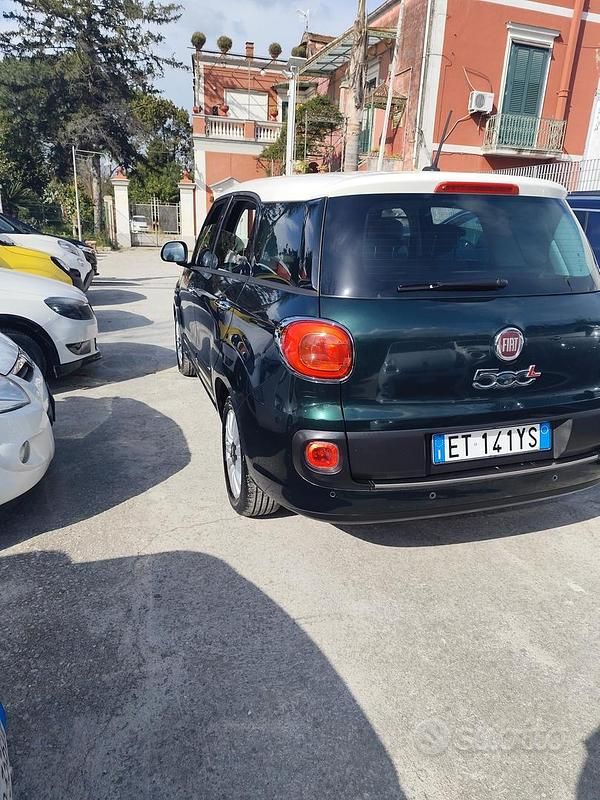 Usata Fiat 500L 105 CV (77 kW) 2014 Verde Monovolume