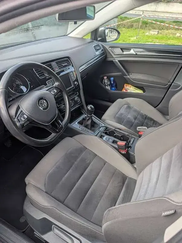Usata VW Golf VII Highline 110 CV (80 kW) 2017 Grigio Berlina