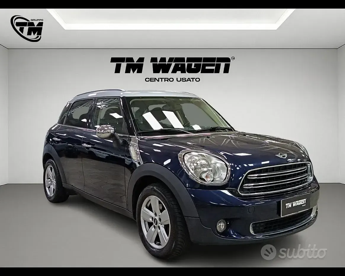 Usata Mini One D Countryman 90 CV (66 kW) 2016 Blu SUV